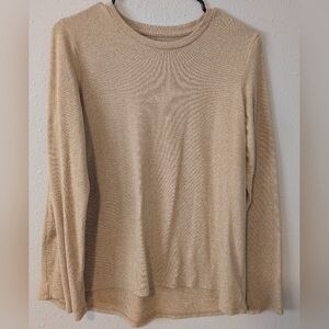 American Eagle Outfitters Soft & Sexy Plush Yellow Long Sleeve Top